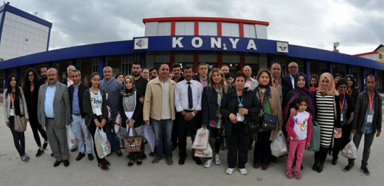 Gazeteciler Konya'yı gezdi