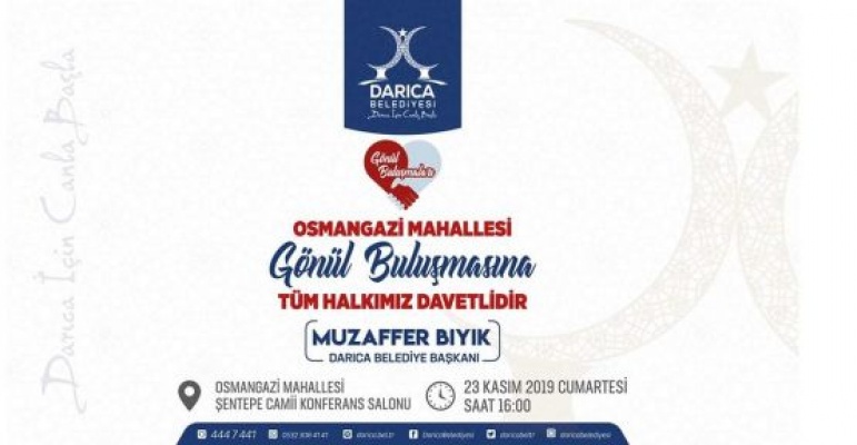 Başkan Bıyık, Osmangazi'de halkla buluşacak
