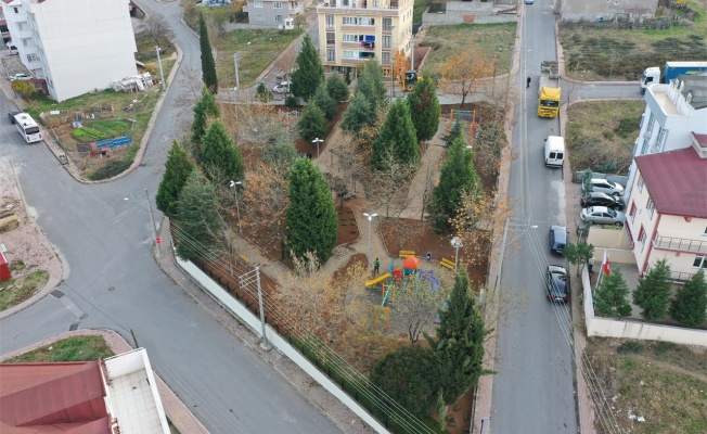 Çayırova'da iki park yenileniyor