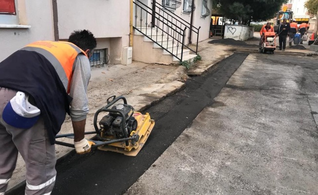 Darıca'da asfalt çalışmaları hız kesmiyor