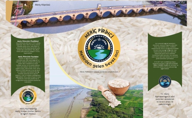 Meriç pirinci için markalaşma atağı başlatıldı