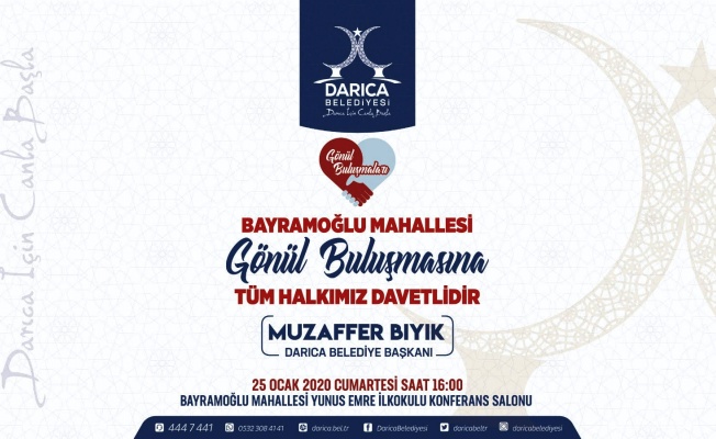 Bıyık, Bayramoğlu'nda vatandaşlarla buluşacak