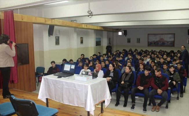 Öğrencilere 'Öfke Kontrolü' semineri verildi