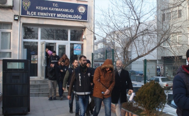 Edirne'de fuhuş operasyonunda gözaltına alınan 7 şüpheli tutuklandı