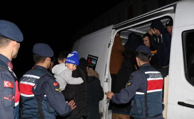 Osmangazi Köprüsü'nde 48 düzensiz göçmen yakalandı