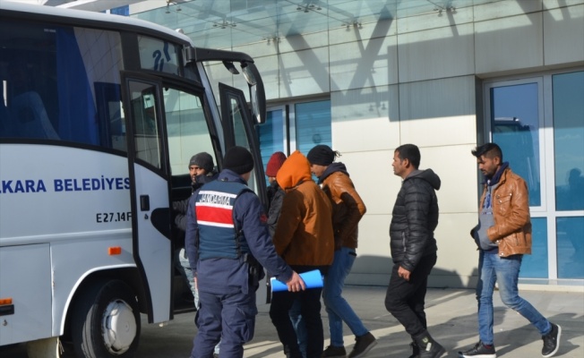 Tekirdağ'da 8 düzensiz göçmen yakalandı