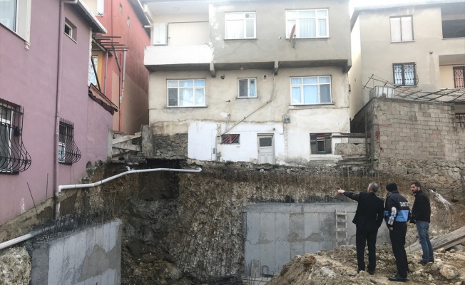 Darıca'da inşaatta meydana gelen toprak kaymasında 1 kişi yaralandı