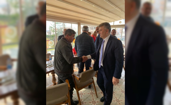 Milletvekili Mustafa Canbey, Karesi'de muhtarlarla bir araya geldi