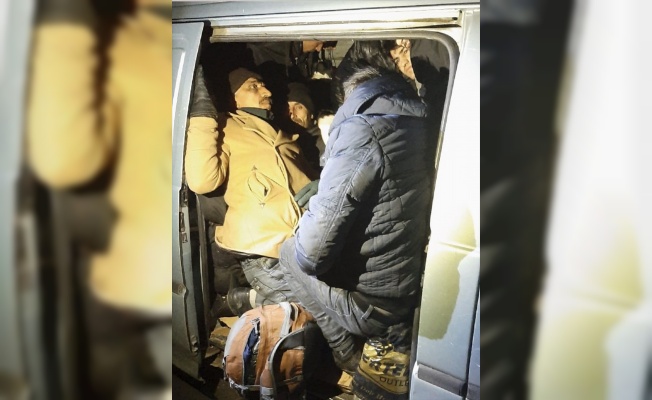 Tekirdağ'da 27 düzensiz göçmen yakalandı