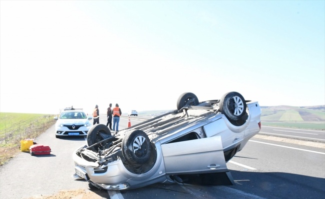 Tekirdağ'da otomobil devrildi: 6 yaralı