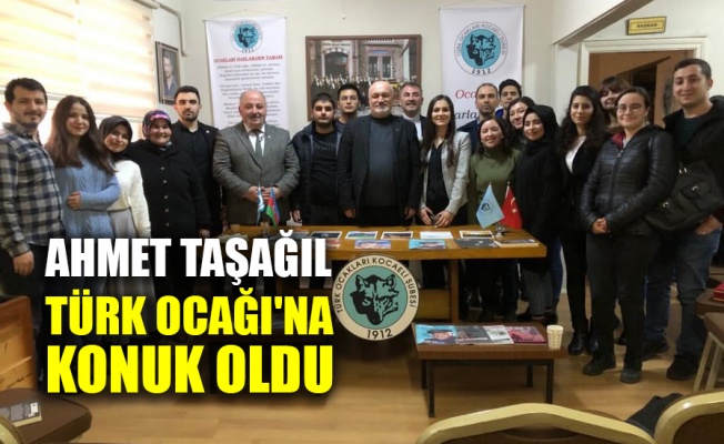 Ünlü tarihçi Ahmet Taşağıl, Türk Ocağı'na konuk oldu