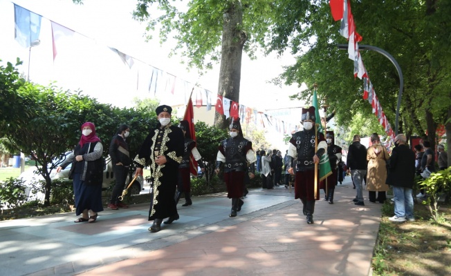 Mehteran takımı İstanbul’un fethi için yürüdü