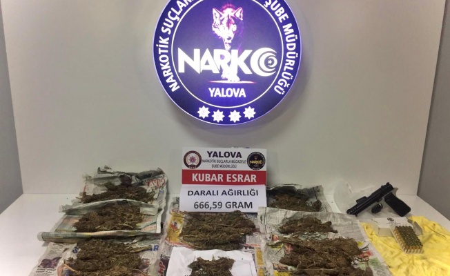 Yalova ve Kocaeli'de uyuşturucu operasyonunda 4 gözaltı