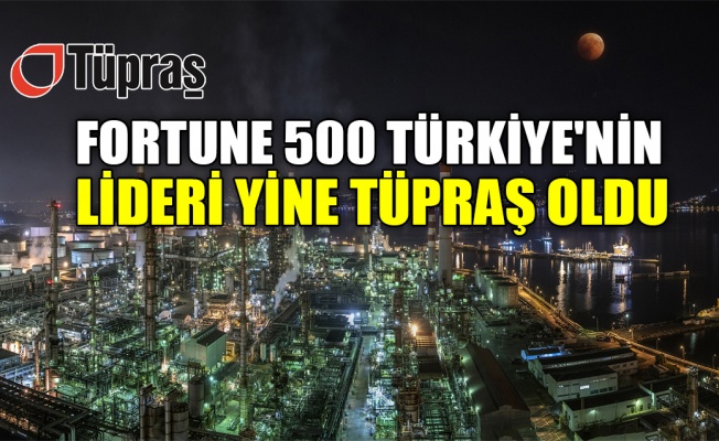 Fortune 500 Türkiye'nin lideri yine TÜPRAŞ oldu