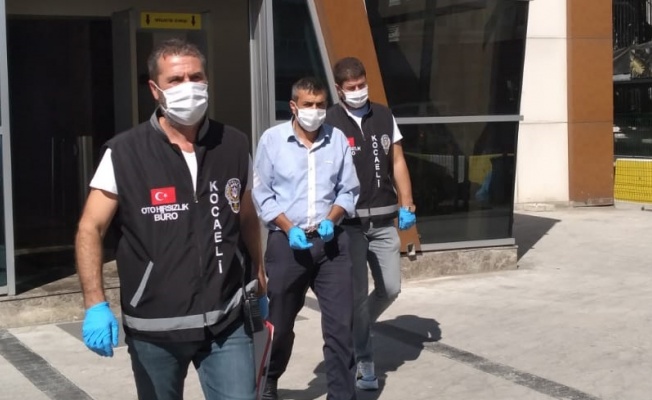 İstanbul'dan 4 gün önce çalınan araçla Kocaeli'de yakalandı