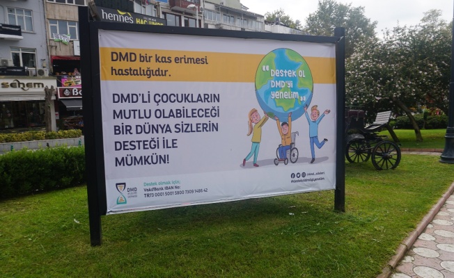 İzmit Belediyesi DMD hastalığına dikkat çekti