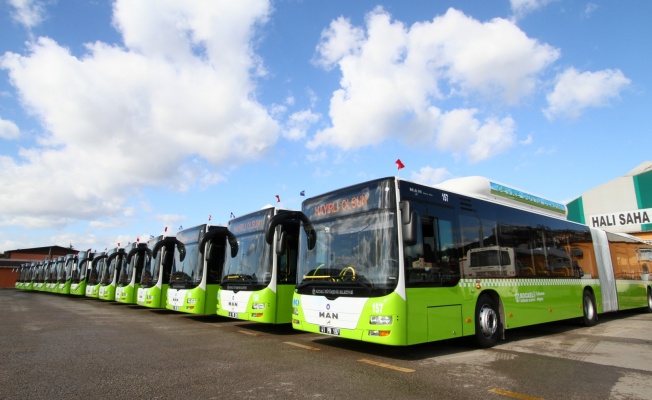 Ulaşım filosuna 109 yeni nesil otobüs alınacak