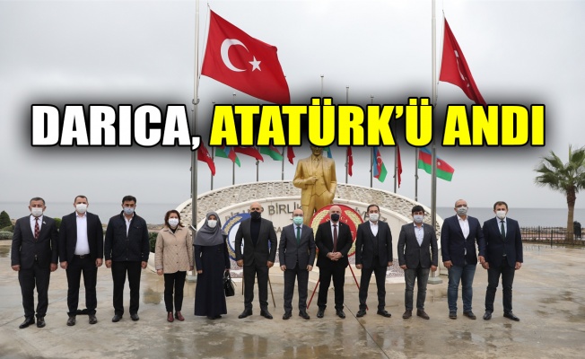 Darıca, Atatürk’ü andı