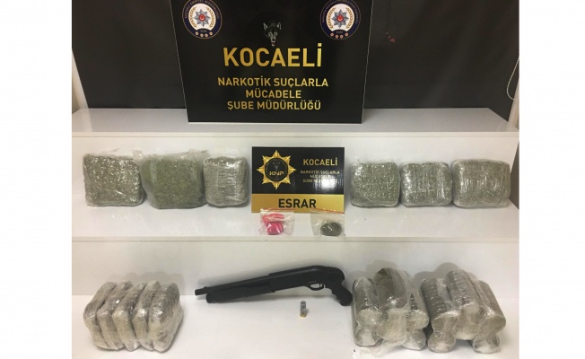Kocaeli'de uyuşturucu operasyonu: 5 gözaltı