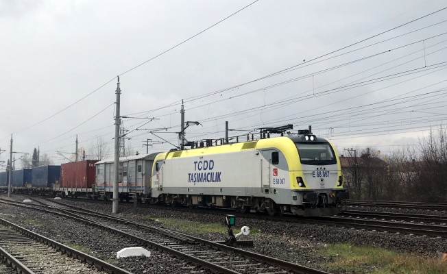 Türkiye'den, Çin'e gidecek ikinci blok ihracat treni Kocaeli'ye ulaştı