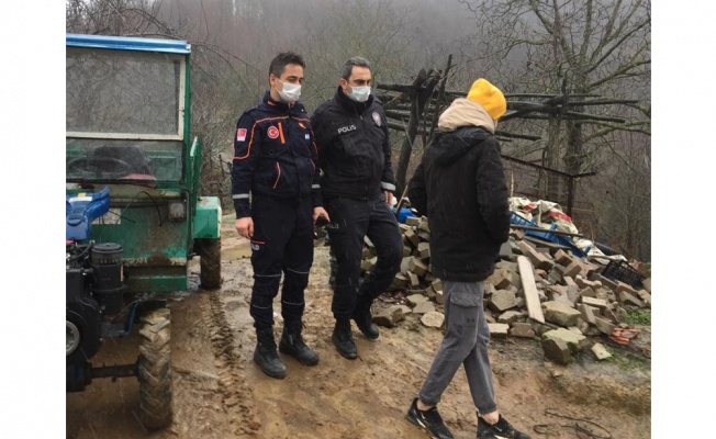 Kocaeli'de ormanda kaybolan 2 işçi bulundu