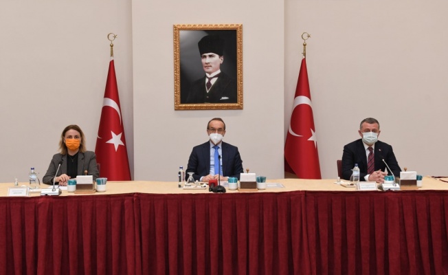 Vali Seddar Yavuz başkanlığında istişare toplantısı yapıldı