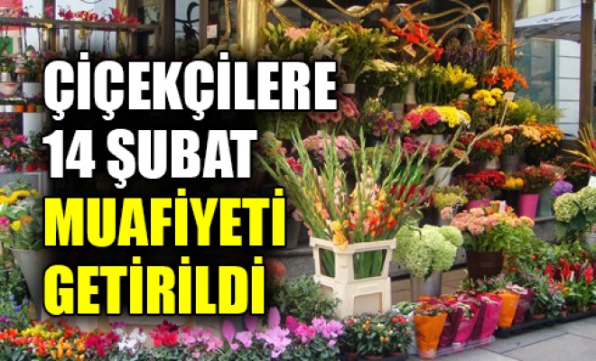 Çiçek satan iş yerlerine sokağa çıkma kısıtlamasında 14 Şubat muafiyeti getirildi