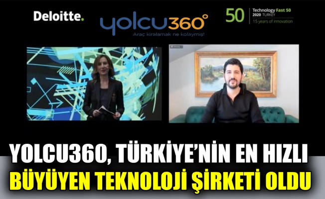 Yolcu360, Türkiye’nin en hızlı büyüyen teknoloji şirketi oldu