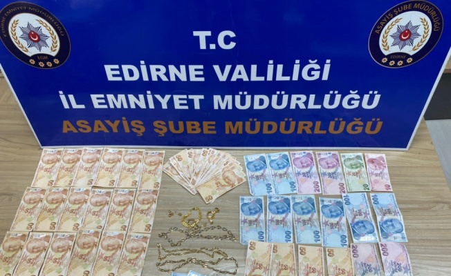 Edirne'de kuyumcudan altın çalan zanlılar tutuklandı