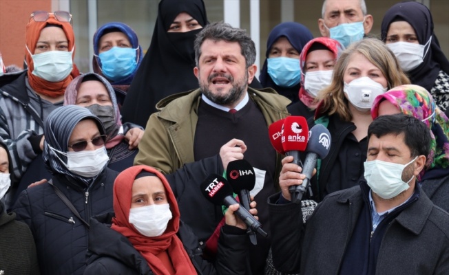 Sakarya'da havai fişek fabrikasındaki patlama davasının müştekilerinden basın açıklaması