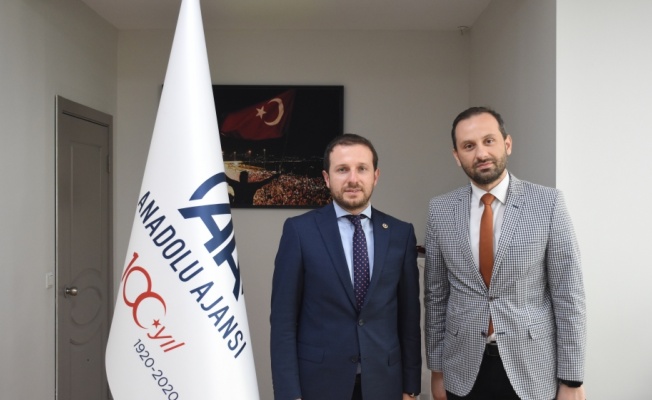AK Parti Bursa Milletvekili Ahmet Kılıç, Anadolu Ajansını ziyaret etti
