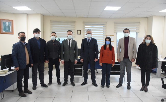 AK Parti Kocaeli İl Başkanı Ellibeş'ten AA Kocaeli Bürosuna ziyaret