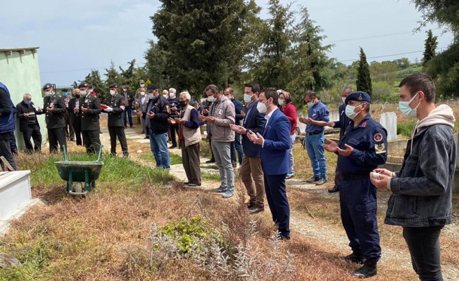 Edirne'de trafik kazasında vefat eden Kıbrıs gazisi son yolculuğuna uğurlandı