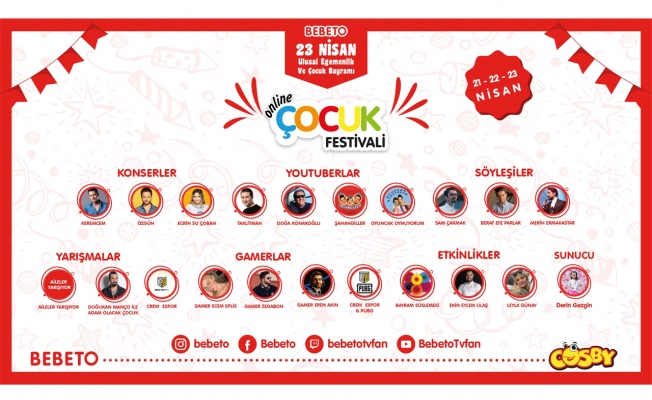 Kervan Gıda, Türkiye’nin ilk Online Çocuk Festivali’ni düzenliyor