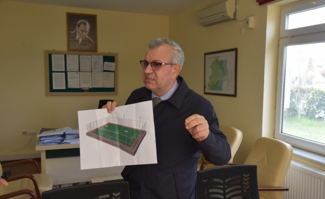 Keşan Belediye Başkanı Helvacıoğlu'ndan semt sahası açıklaması