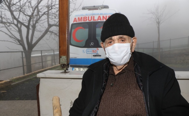 Kocaeli'de 74 yaşındaki kanser hastası belediyenin ulaşım desteğiyle tedavisini sürdürüyor