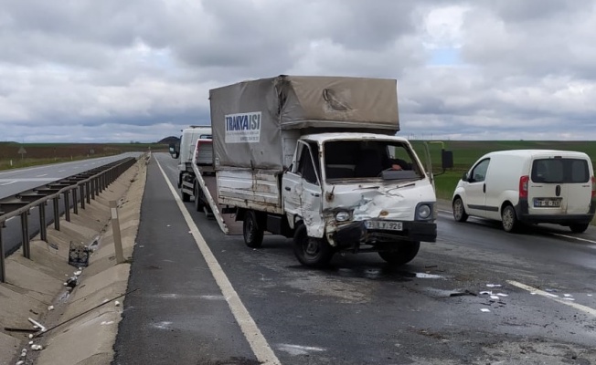 Lüleburgaz'da trafik kazası: 2 yaralı