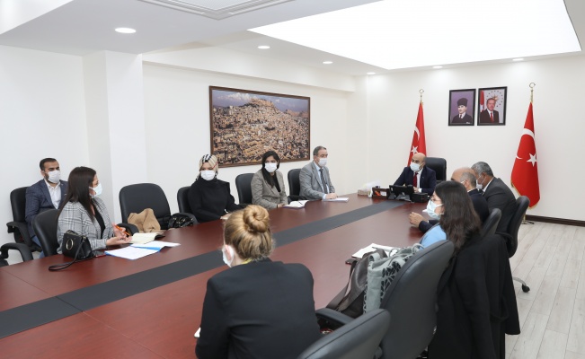Mardin'de Vali Demirtaş Kadın Kooperatif temsilcileri ile buluştu