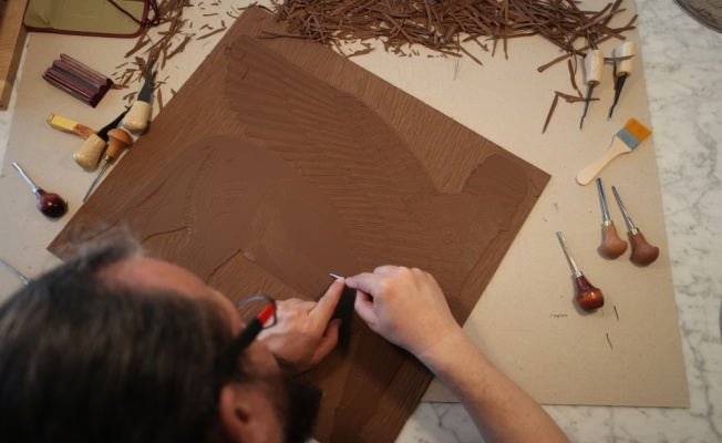 Selçuklu motifleri buğday sapından üretilen el yapımı kağıtlarla geleceğe taşınıyor