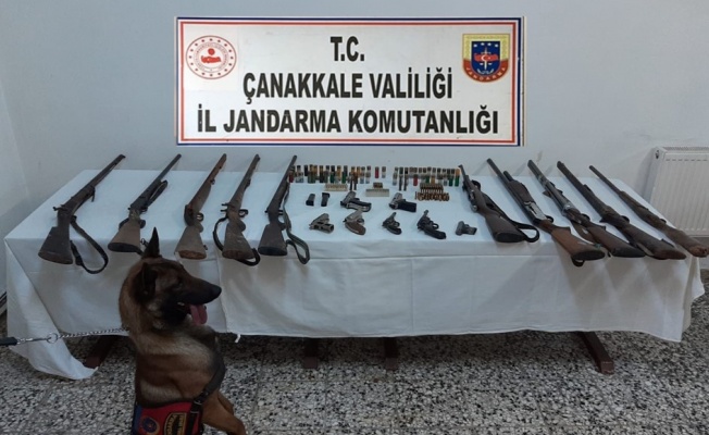 Çanakkale'de yasa dışı silah ticareti yaptığı iddia edilen şüpheli yakalandı