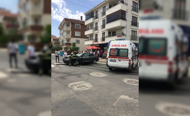 Kırklareli'nde trafik kazası: 1 yaralı