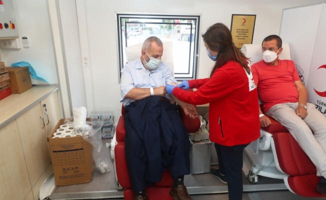 Bağcılar'da kan bağışı kampanyası düzenlendi