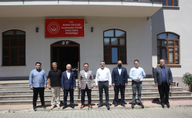 Bursa'da MÜSİAD yöneticilerinden Sevgi Evlerine ziyaret