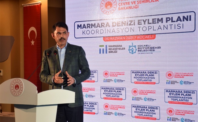 Çevre ve Şehircilik Bakanı Murat Kurum, Marmara Denizi Eylem Planı'nı açıkladı