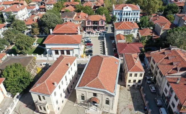 Edirne'deki tarihi İtalyan Kilisesi 