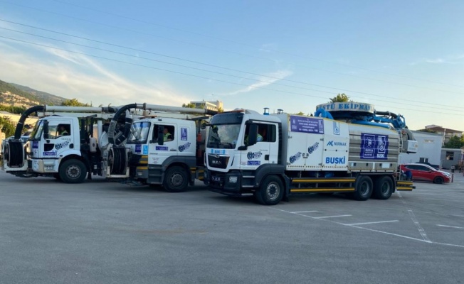 İstanbul'daki müsilaj temizliği için Bursa'dan destek ekibi gönderildi