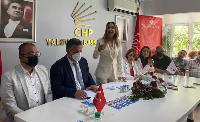 CHP Kadın Kolları Genel Başkanı Nazlıaka, Yalova'da 
