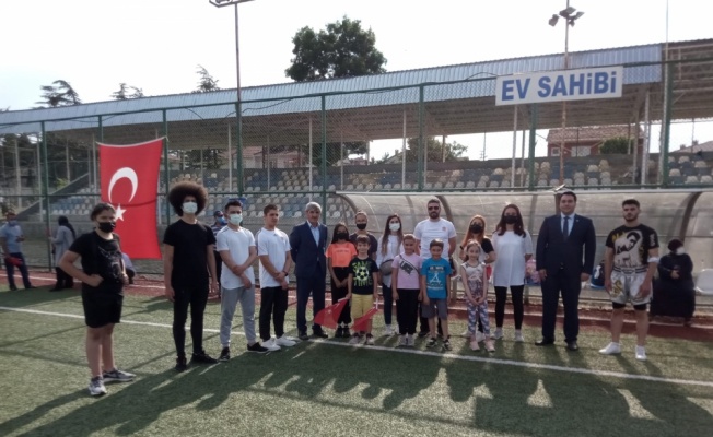 Pazaryeri'nde yaz spor okulu açılış töreni yapıldı
