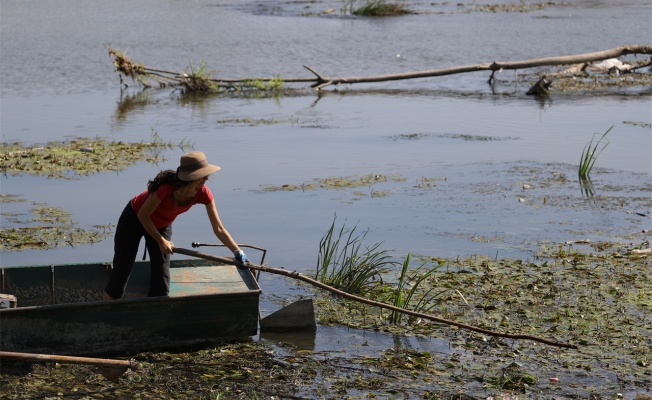 Tunca Nehri'nde çevre temizliği yapıldı
