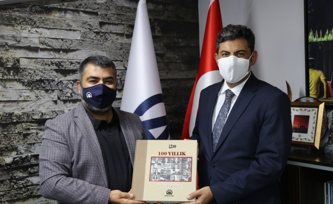 Edirne Cumhuriyet Başsavcısı Çakmak, AA Edirne Bölge Müdürlüğünü ziyaret etti
